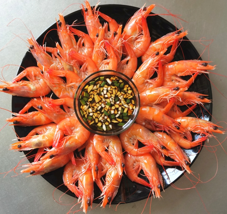🦐水煮基围虾🌿的做法