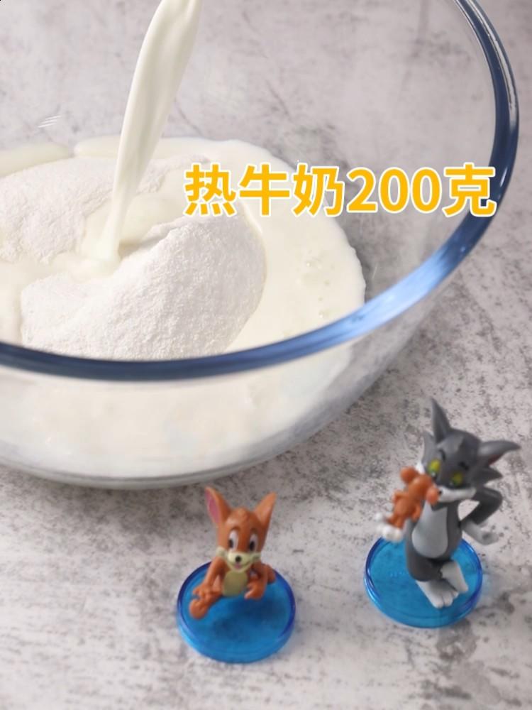 纯奶手撕吐司的做法 步骤1