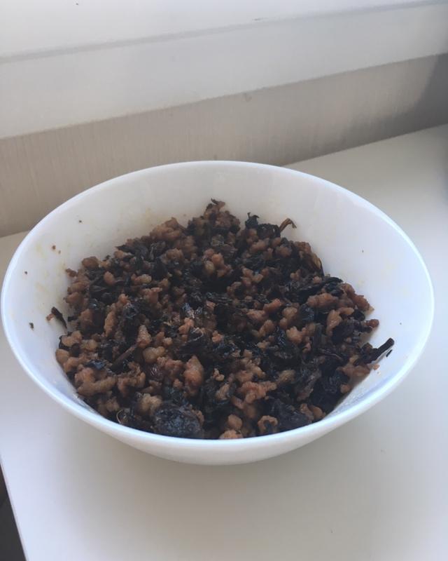 梅干菜肉末饭