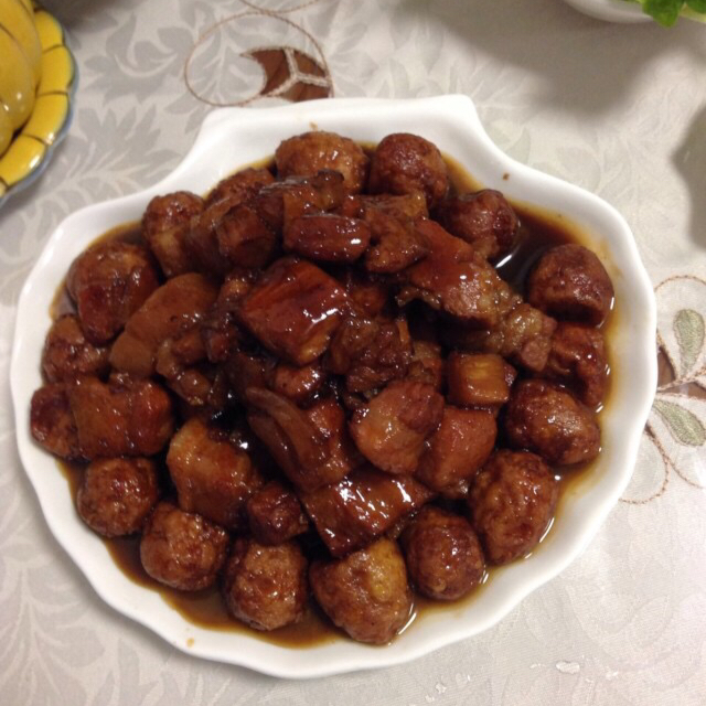 红焖肉