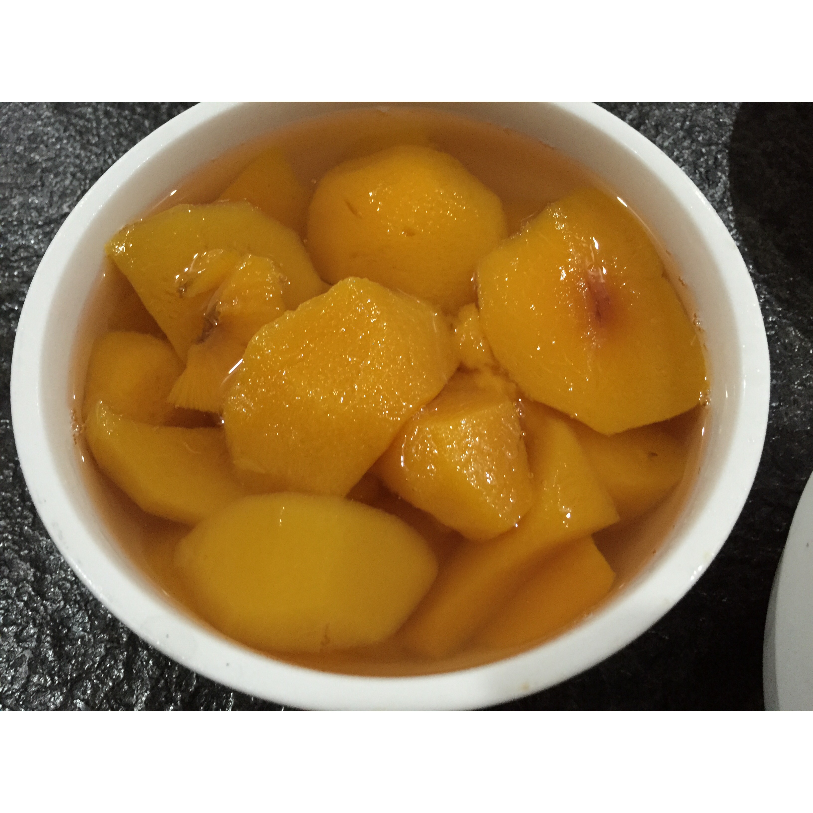 黄桃罐头