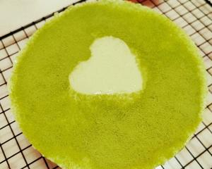 枺翠绿奶酪蛋糕           (枺茶雪糕蛋糕的味道)的做法 步骤11