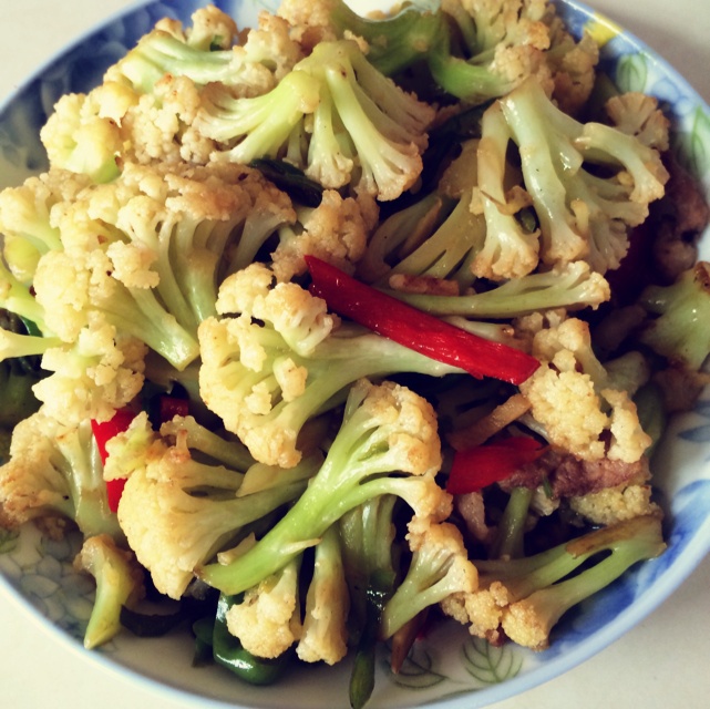 西兰花炒肉片