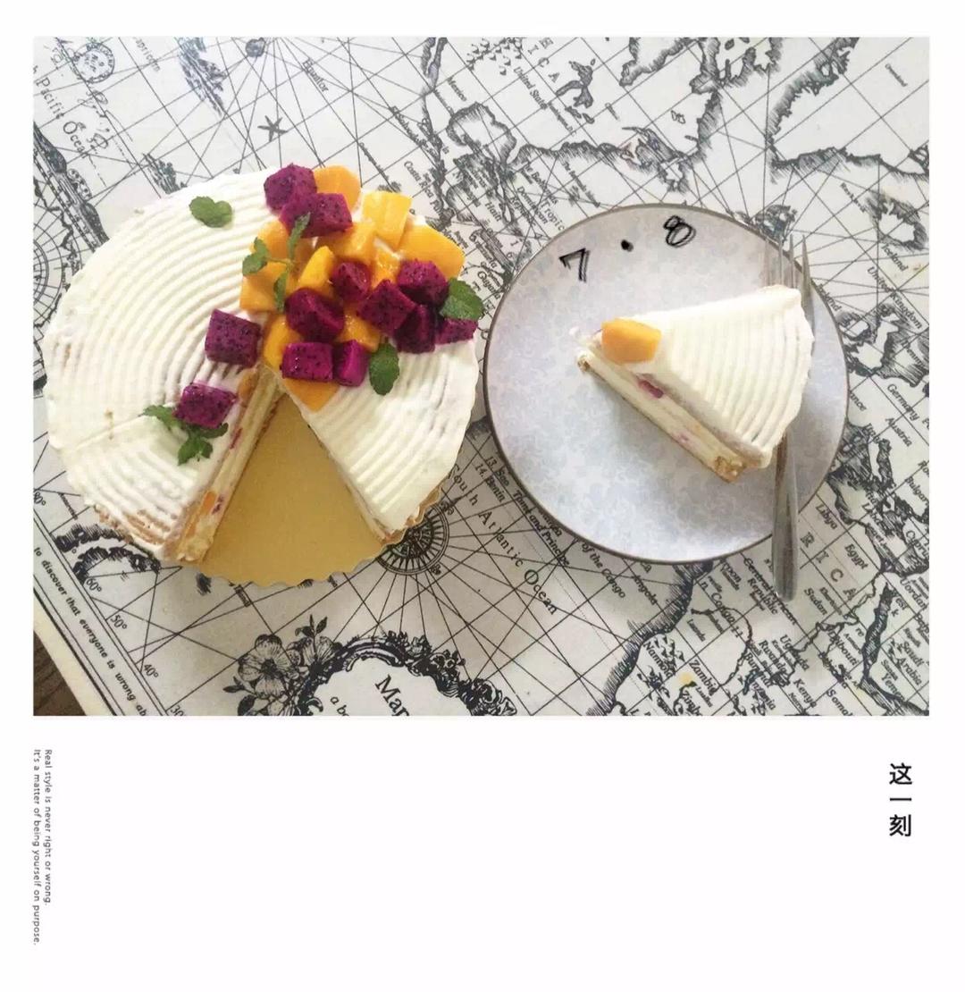 草莓玫瑰裸蛋糕（图文+视频）
