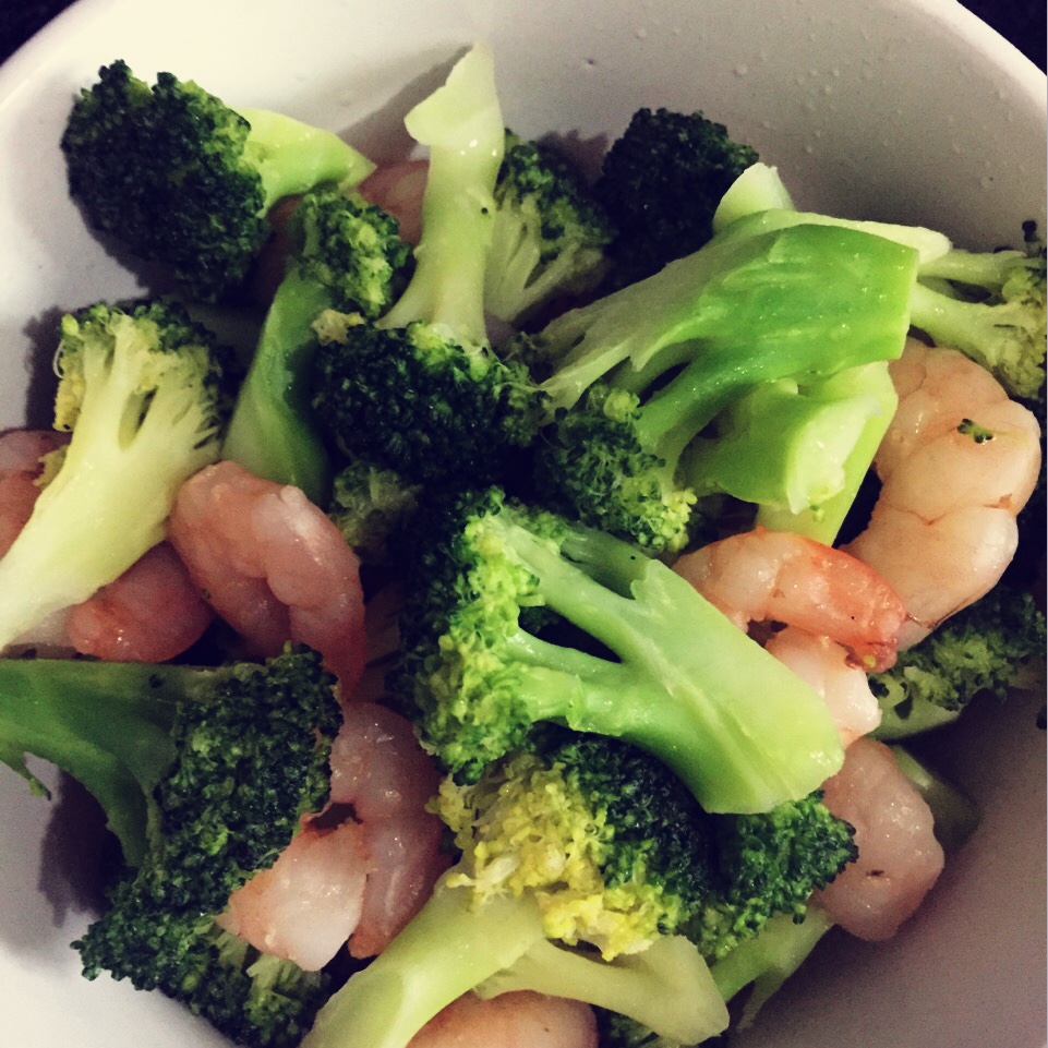 西兰花炒虾仁