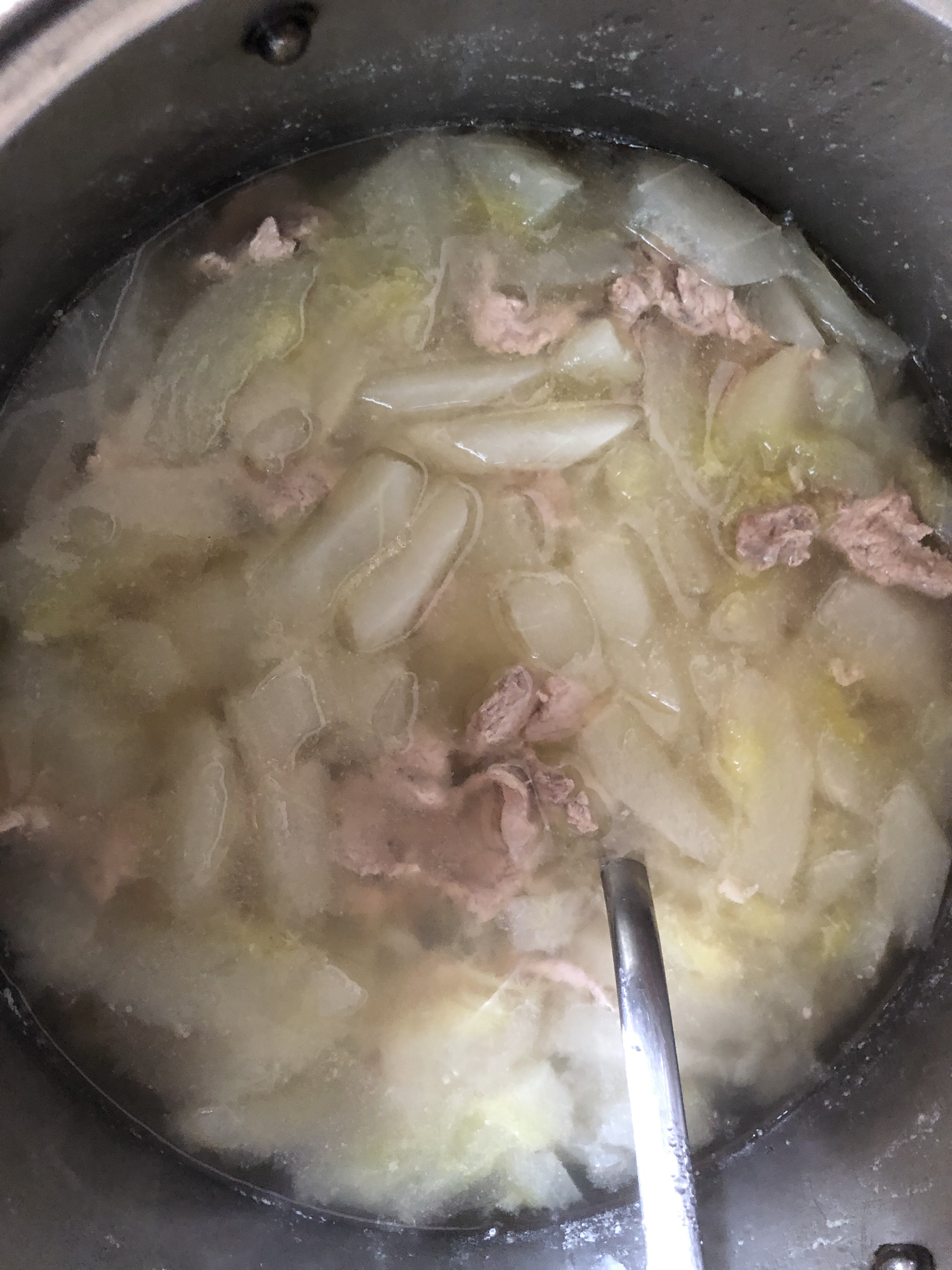 老黄瓜煲瘦肉汤