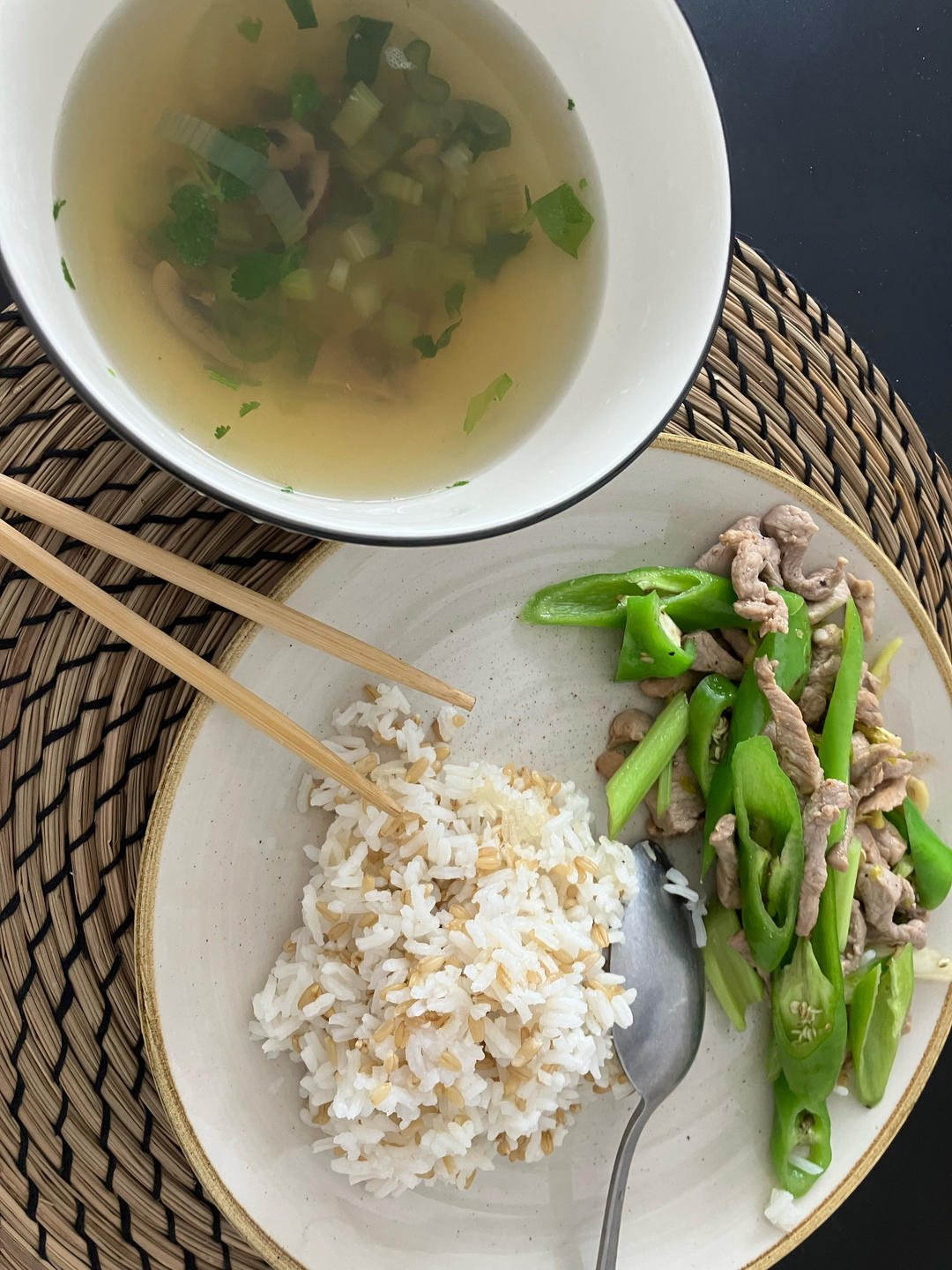 里脊肉炒青椒