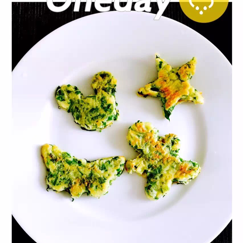 菠菜煎饼