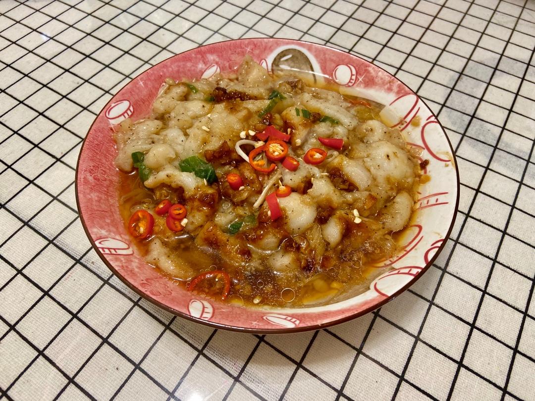 清蒸金针菇龙利鱼