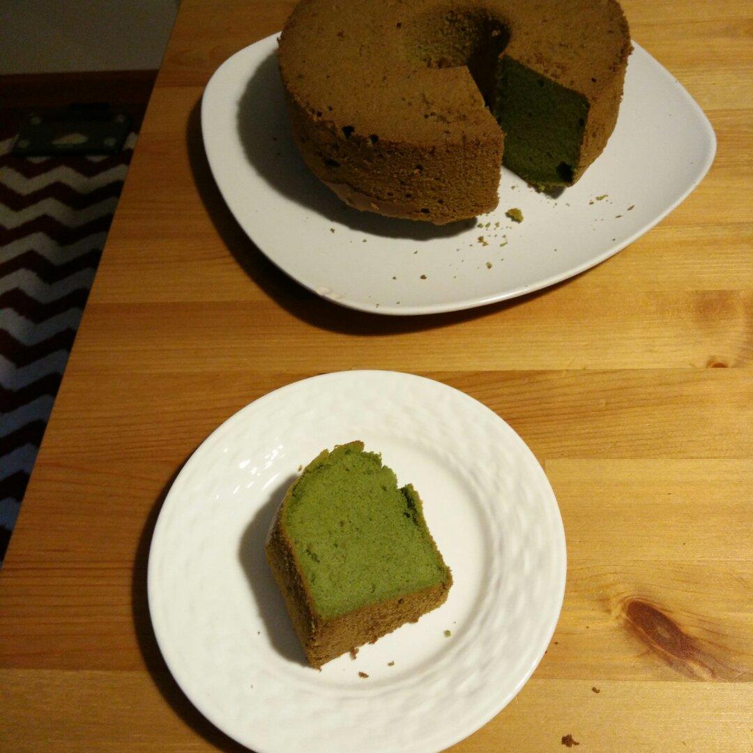 青井老师の抹茶戚风（17cm或18cm中空模）