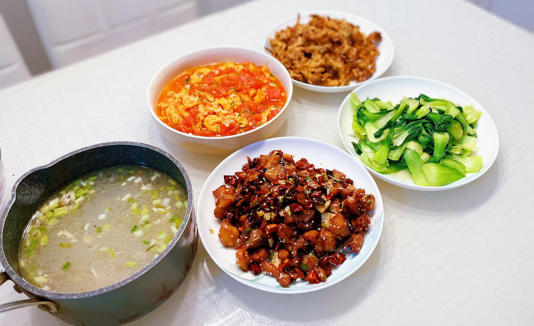 家里的午餐味道