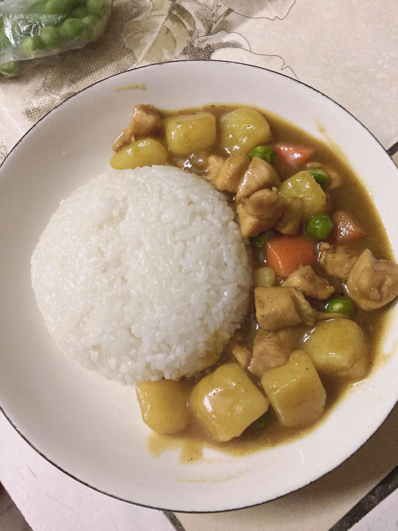 咖喱鸡肉饭