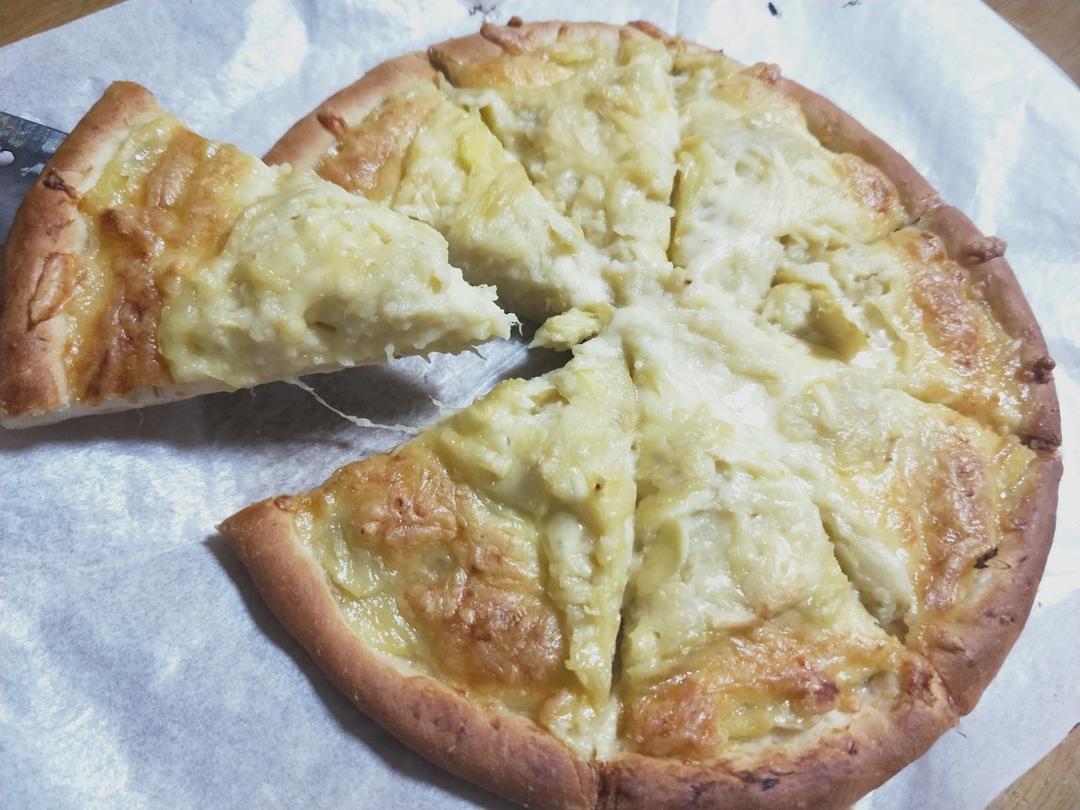 8寸披萨饼皮做法（🉑️厚🉑️薄，🉑️脆🉑️软）4张