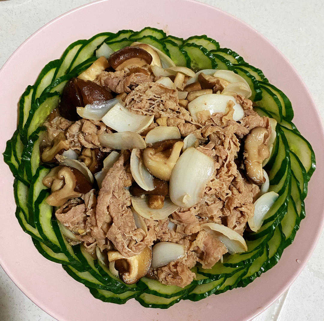 香菇焖百合——素中极品