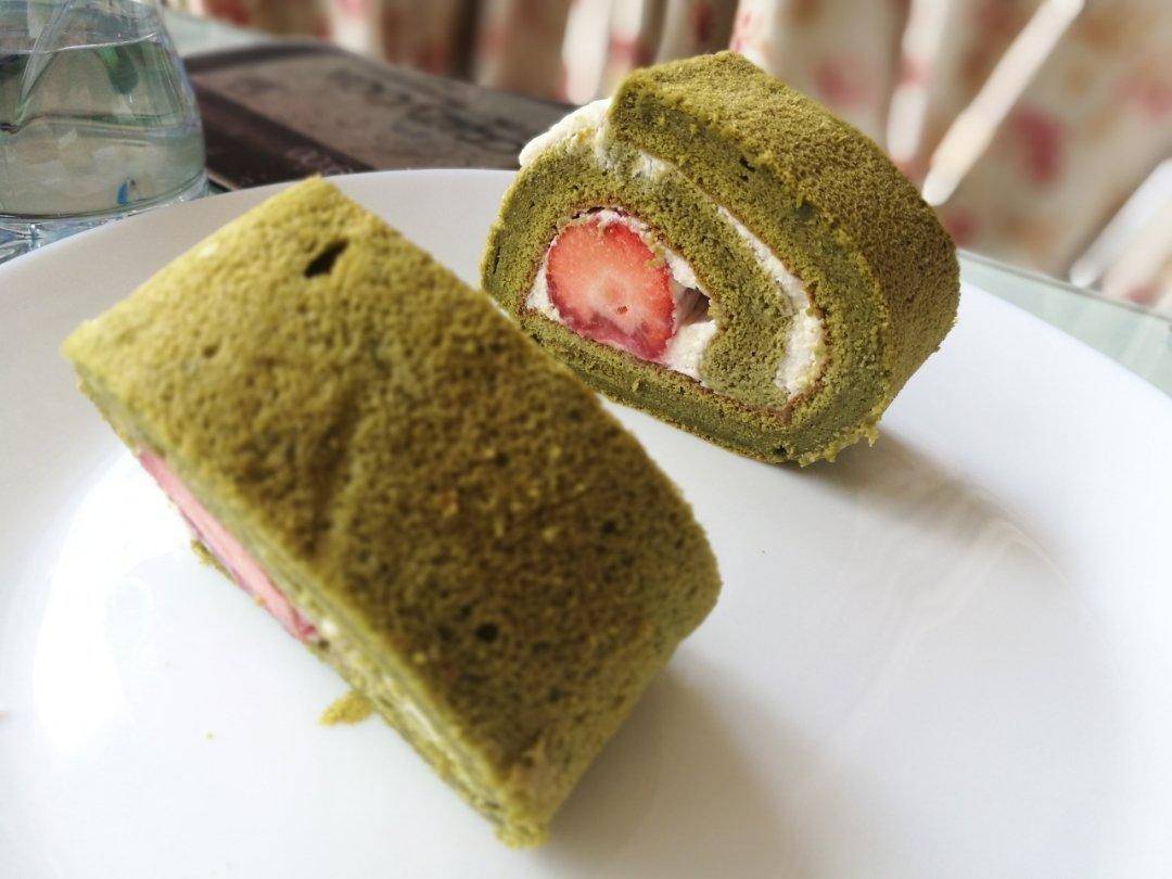 日式抹茶蛋糕卷