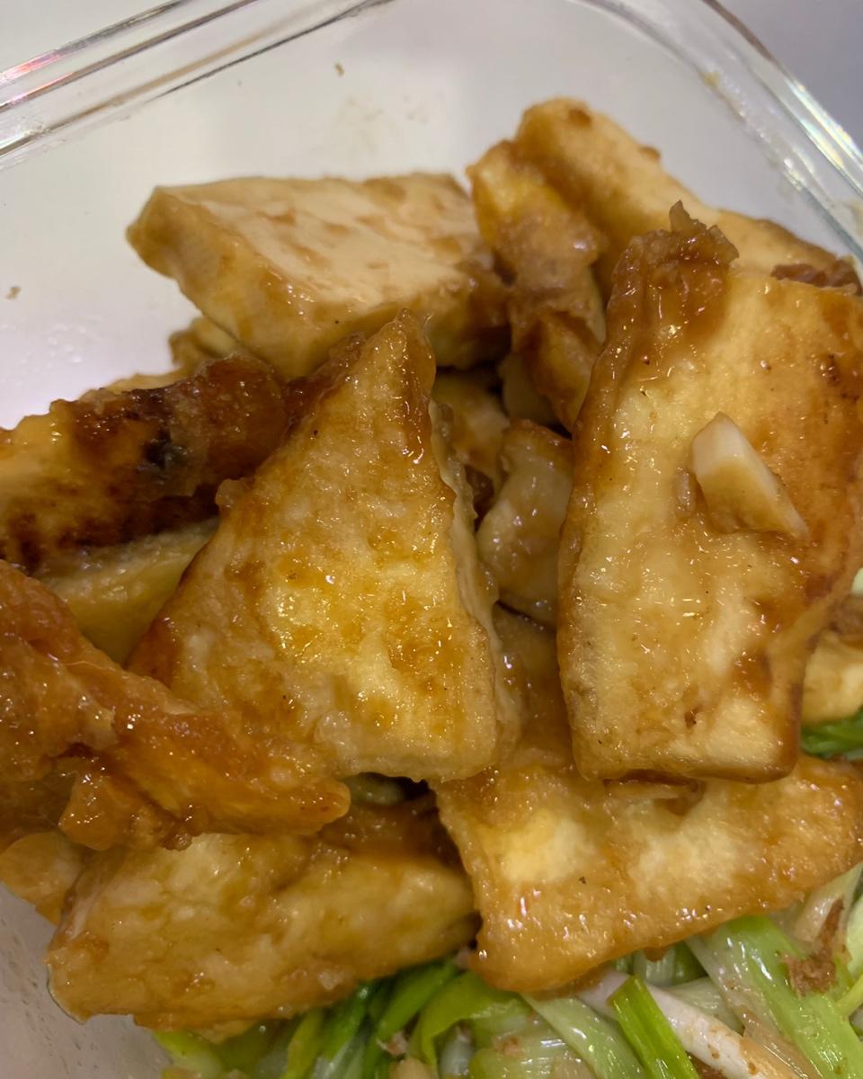 无敌好吃的香煎豆腐