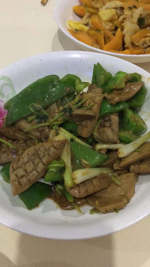 爆炒腰花