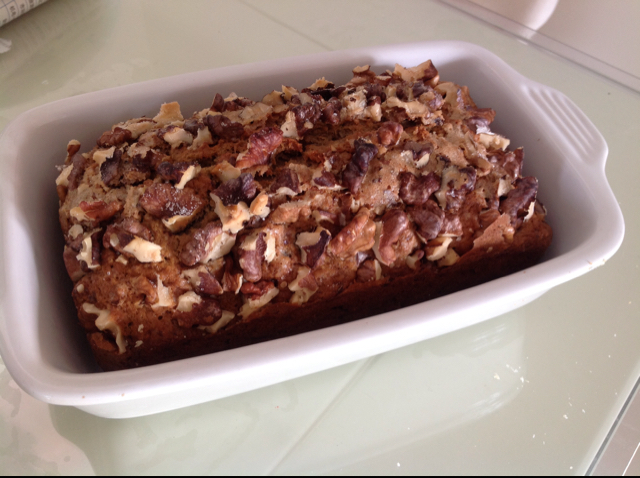 香蕉核桃磅蛋糕 Banana & Walnut Pound Cake