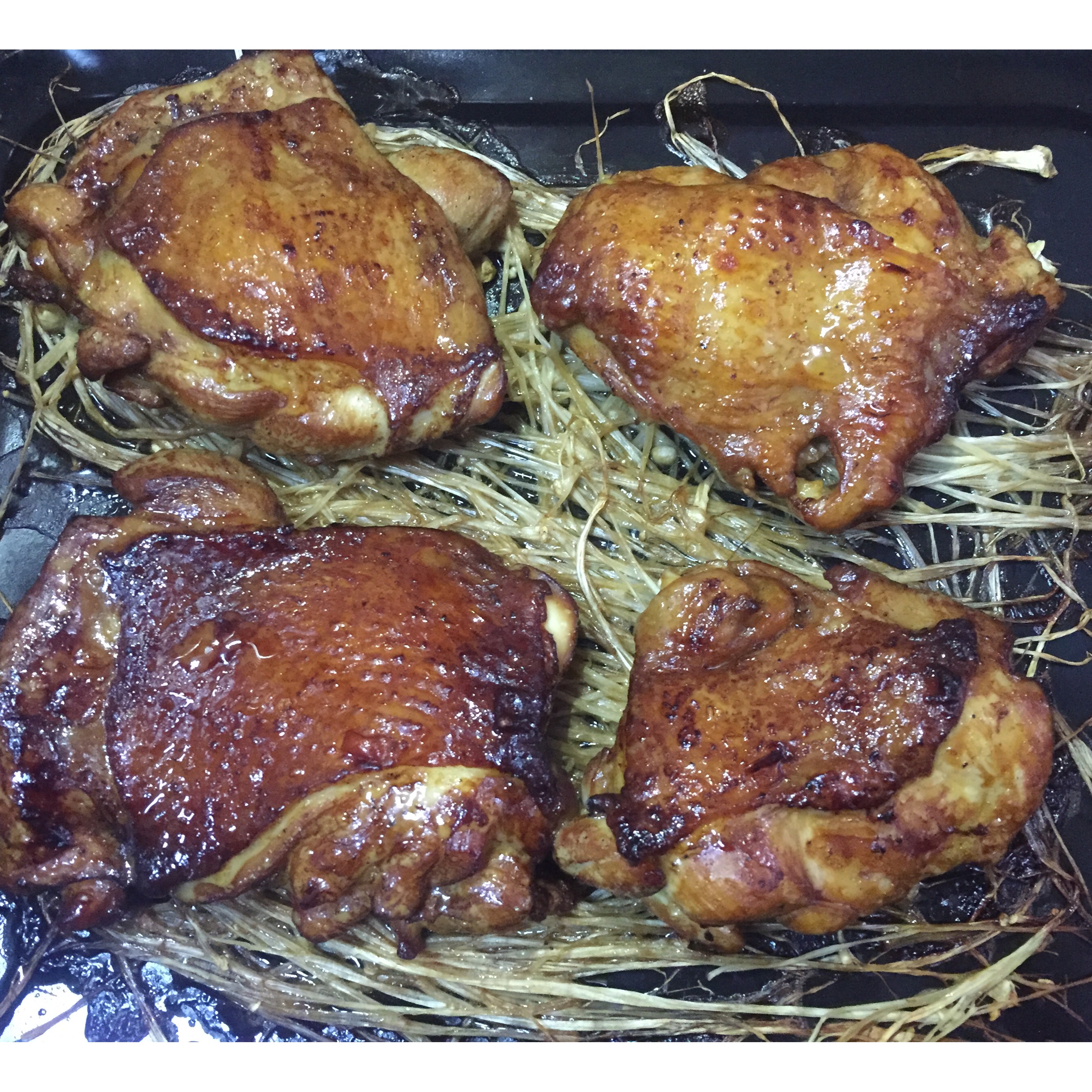 烤箱版照烧鸡腿