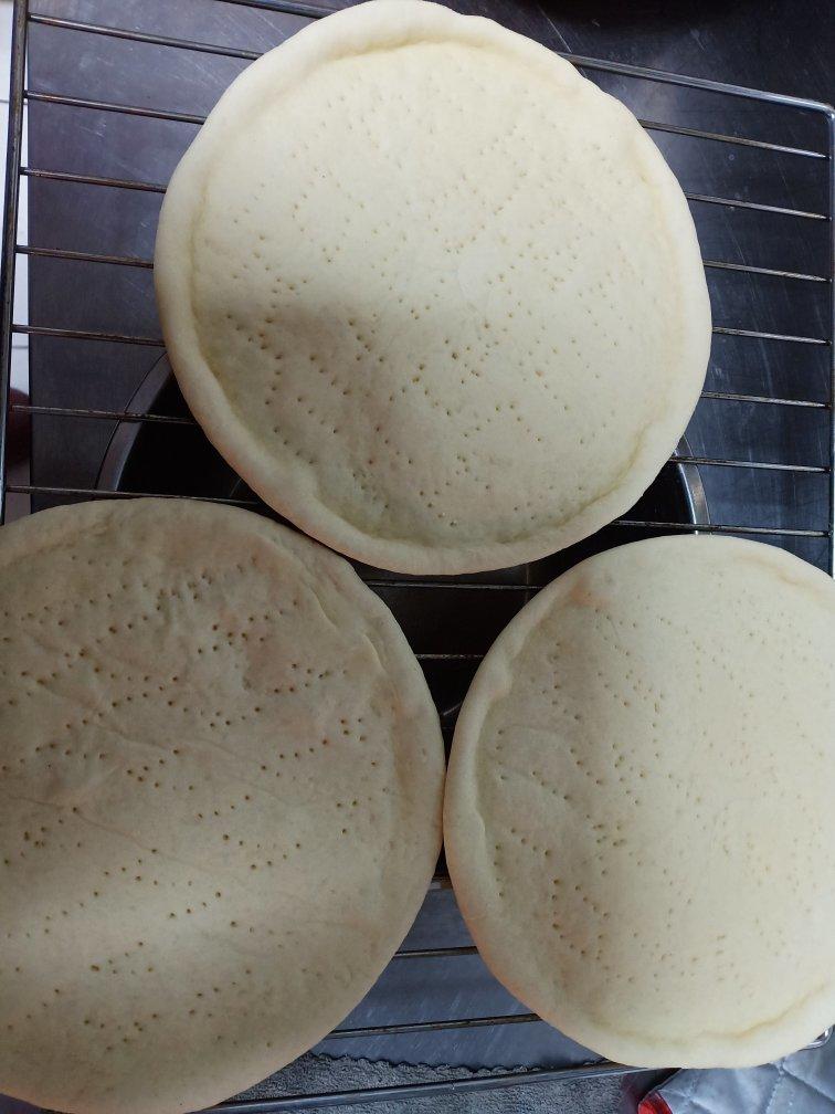 八寸披萨饼皮（四个）制作