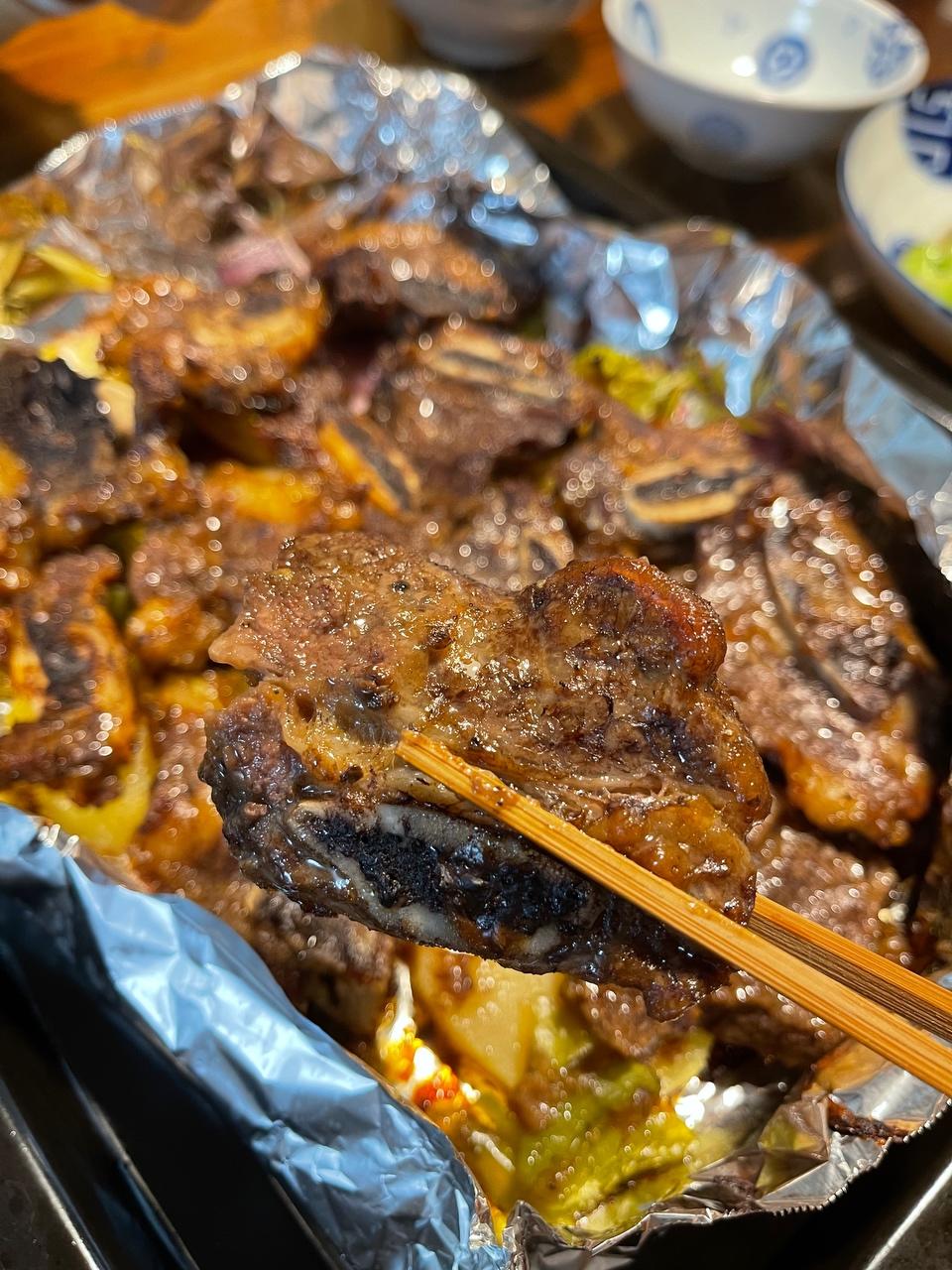 烤箱版 黑椒牛仔骨