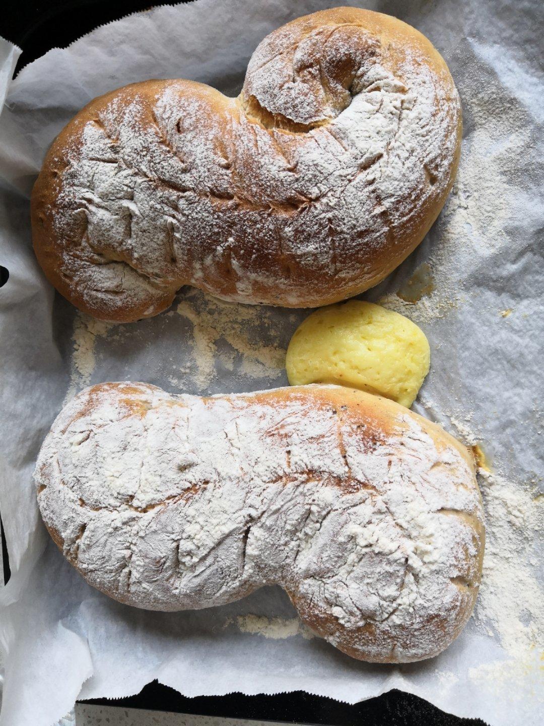 《Tinrry+》蔓越莓乳酪软欧（帅帅小厨）