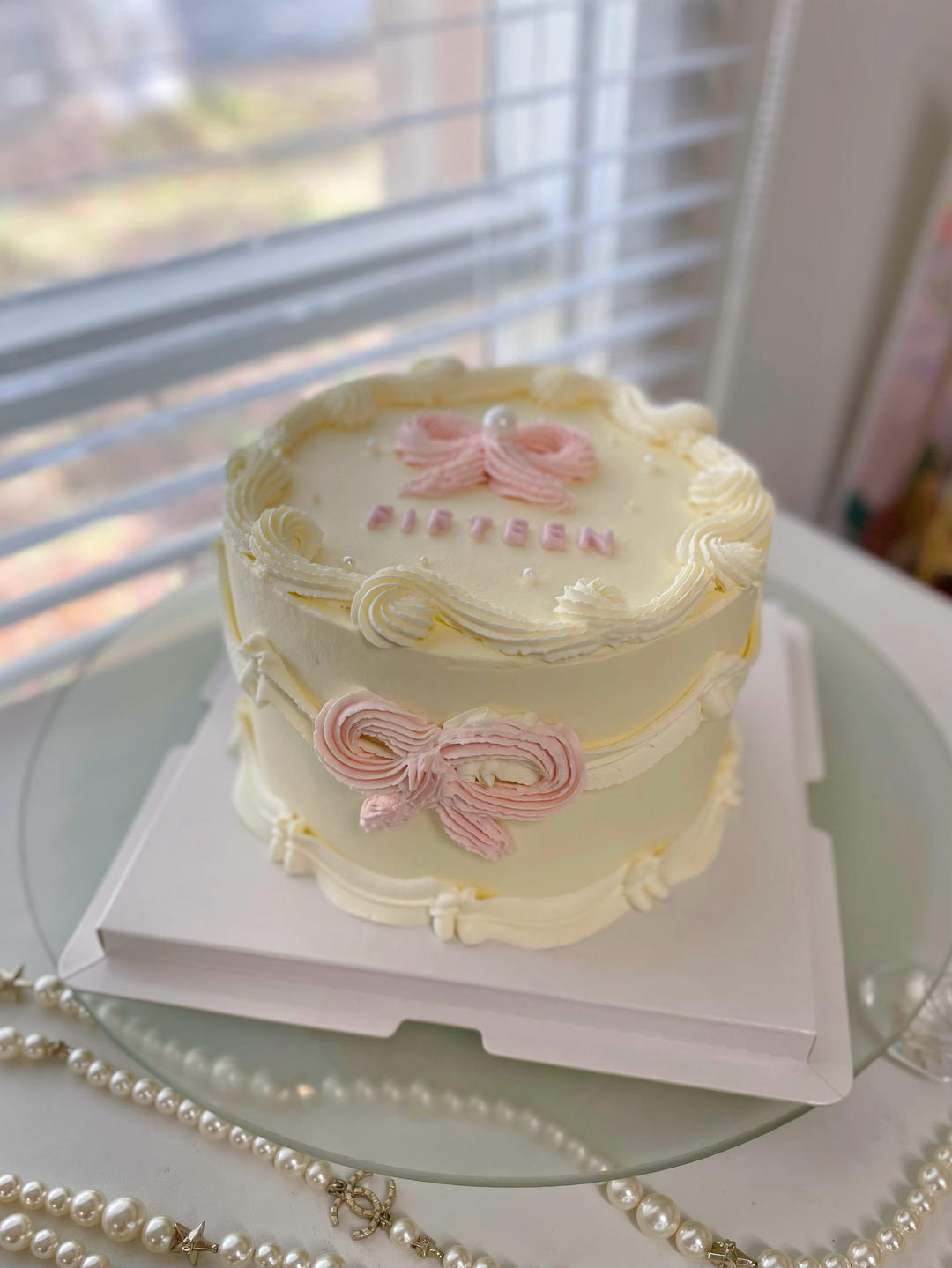ins复古风奶油蛋糕