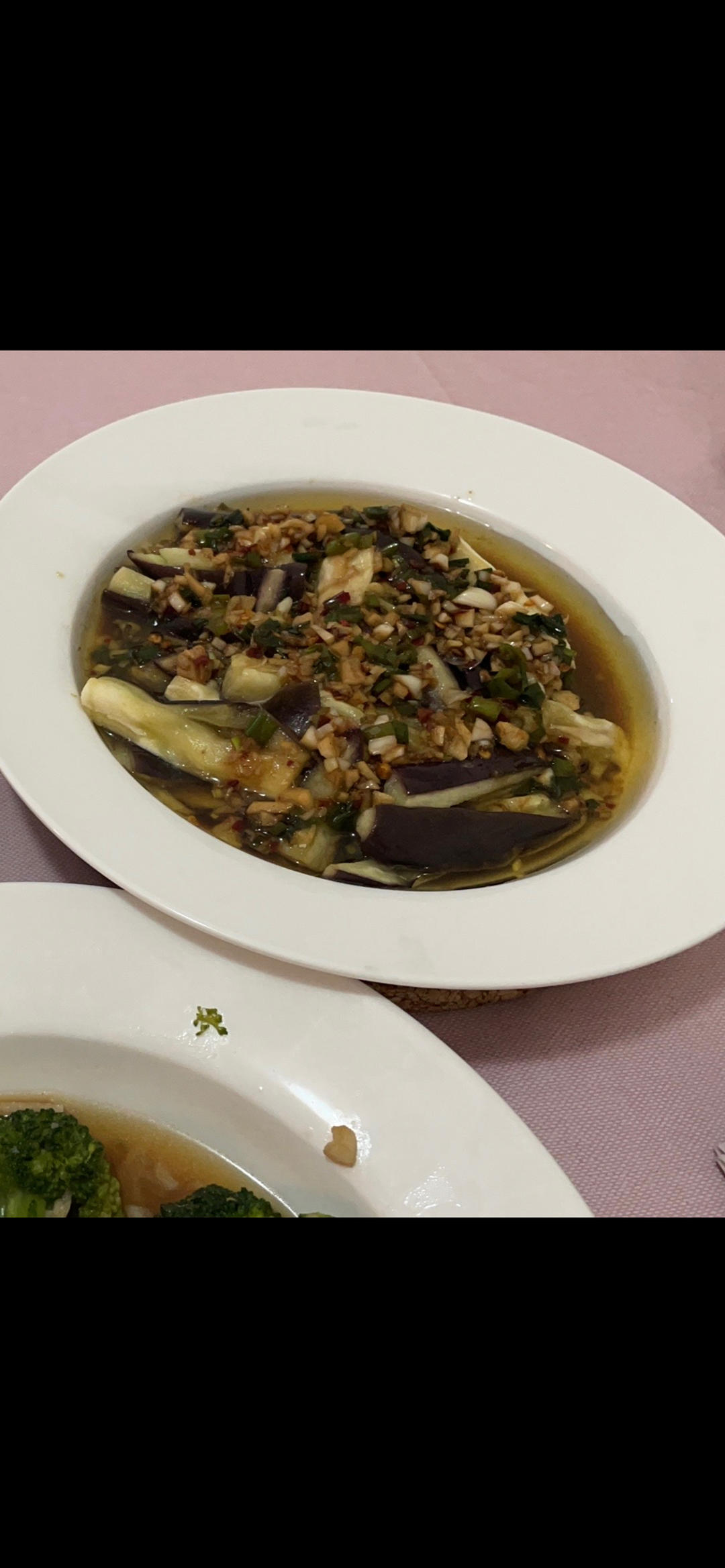 蒜泥茄子（蒸）