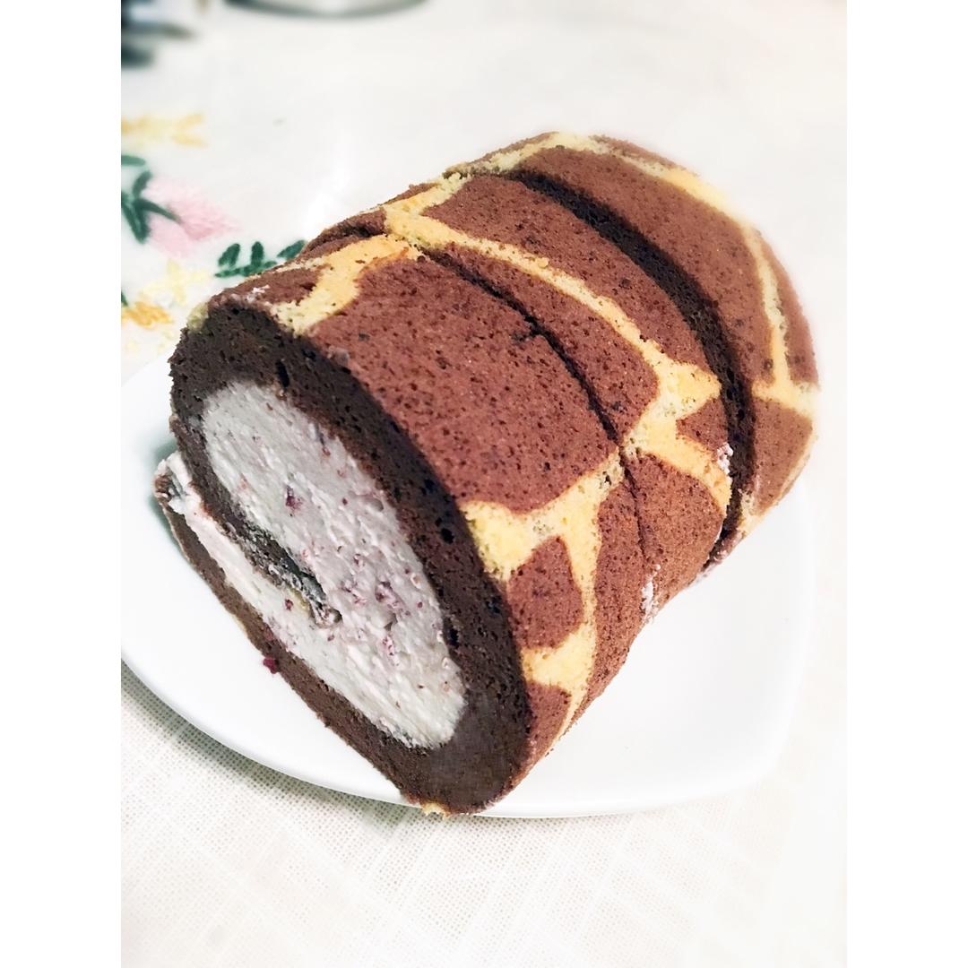 奶牛蛋糕卷+长颈鹿蛋糕卷
