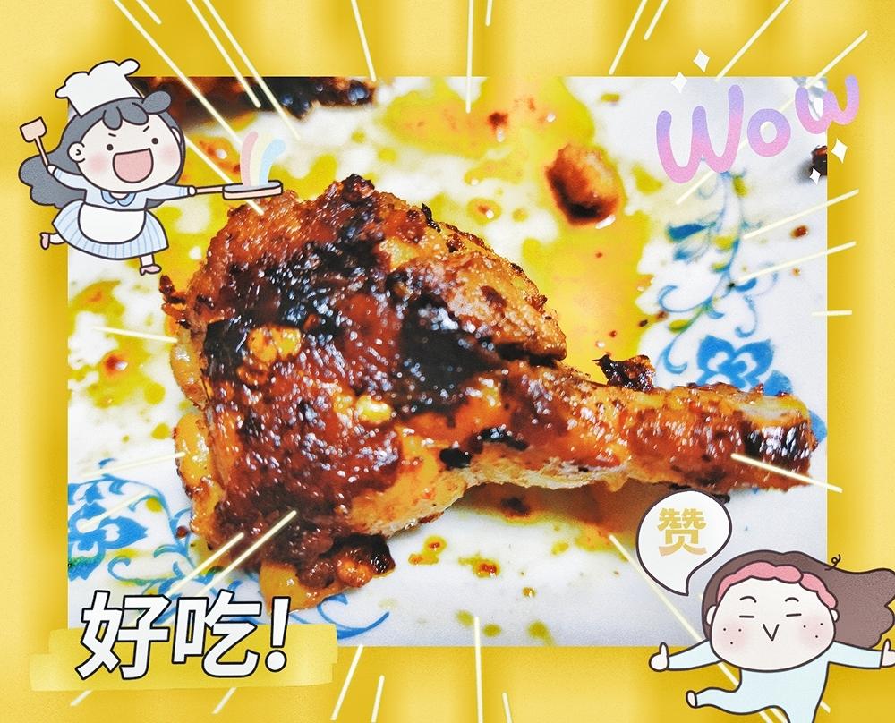 A bite of France—-法式盐煎鸡腿