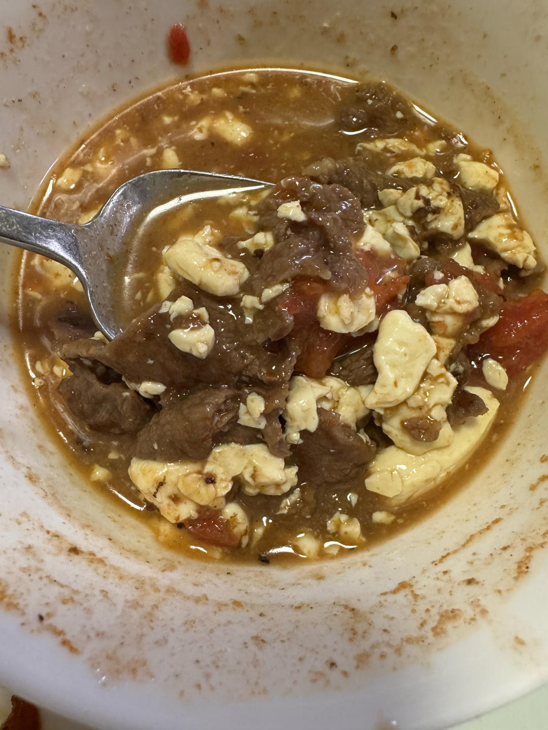 巨下饭 家常茄汁肉末烧豆腐