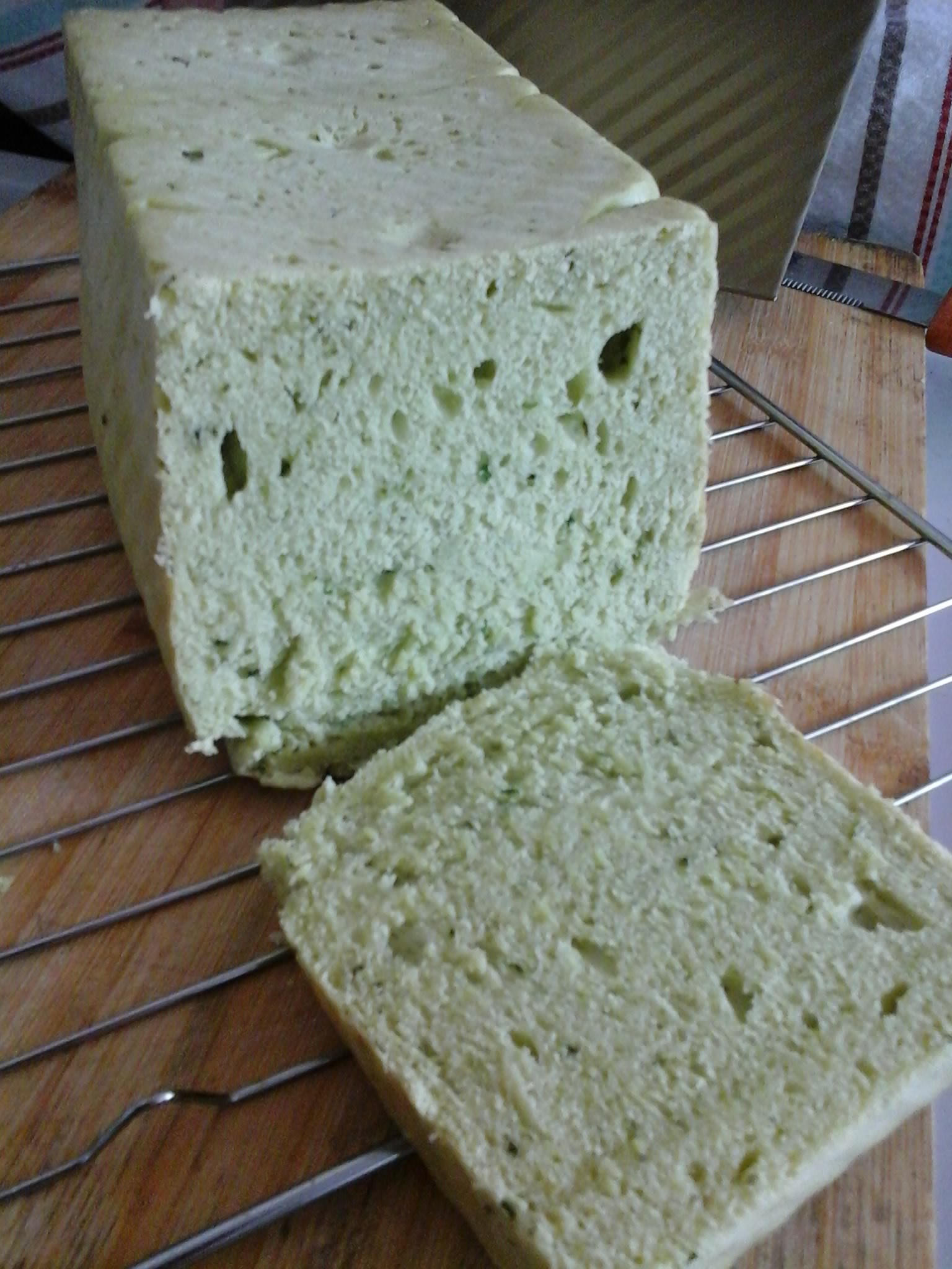 无糖版~香葱肉松吐司