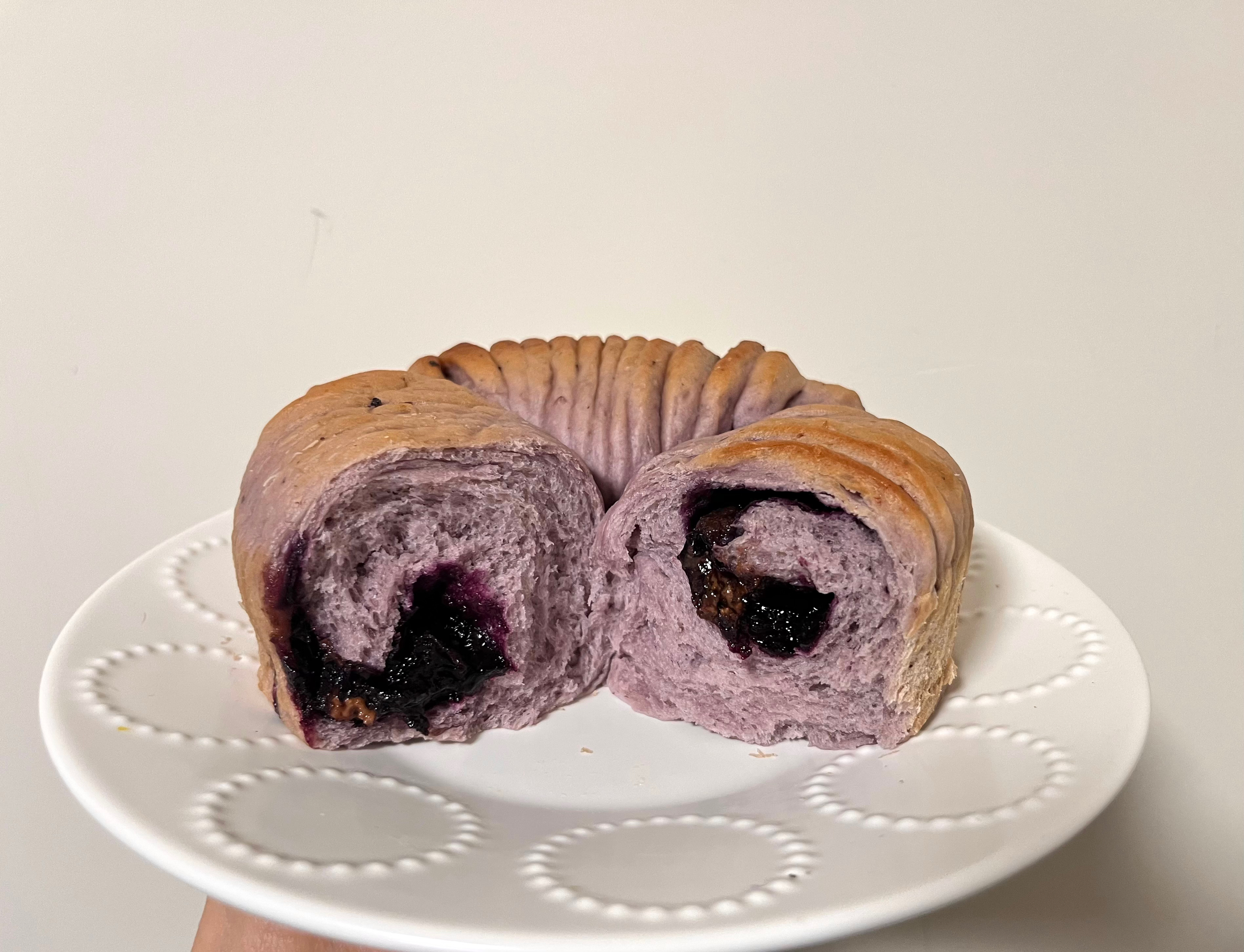 蓝莓酸奶毛线球面包（6寸）的做法 步骤7