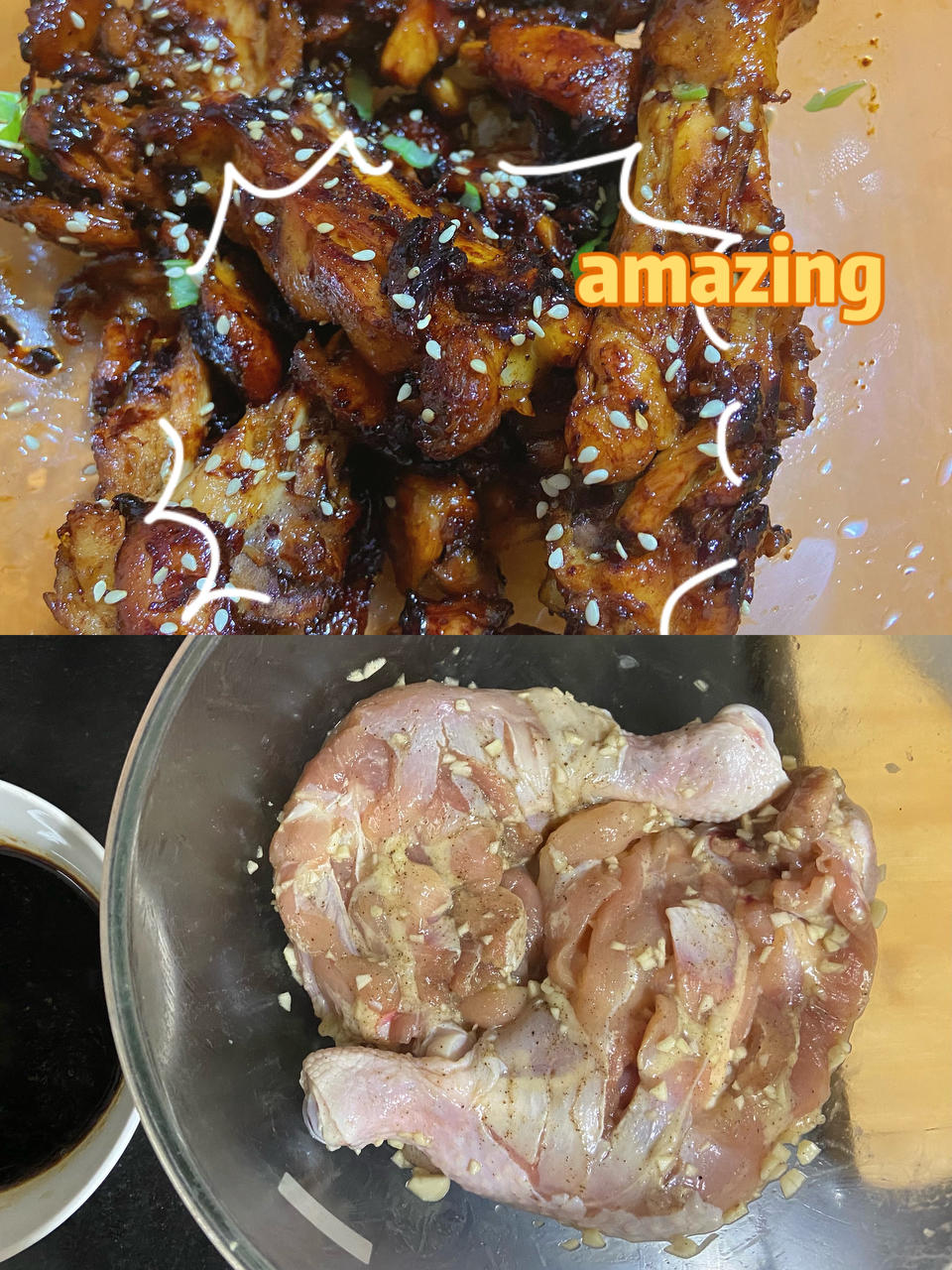 零失败🔥巨好吃的蒜香蜂蜜鸡腿～好吃到哭