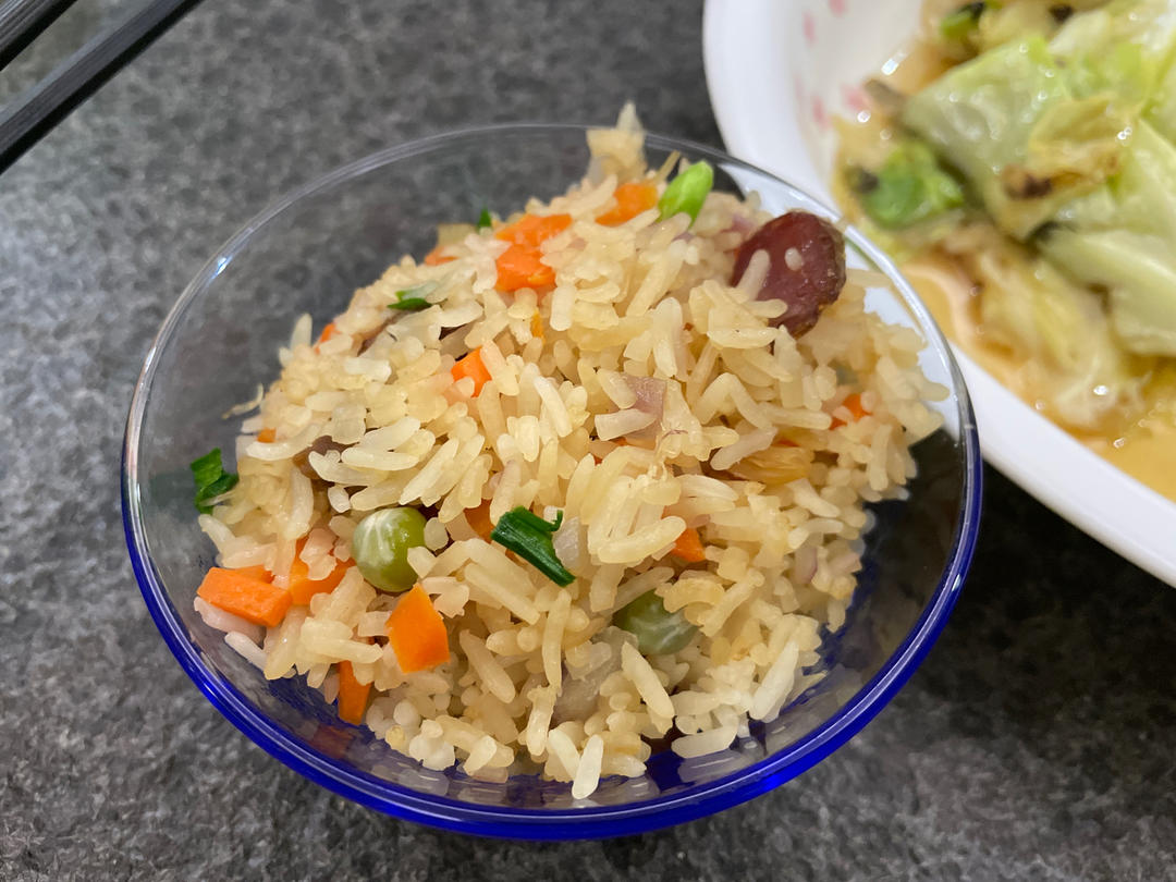 简易版腊味饭