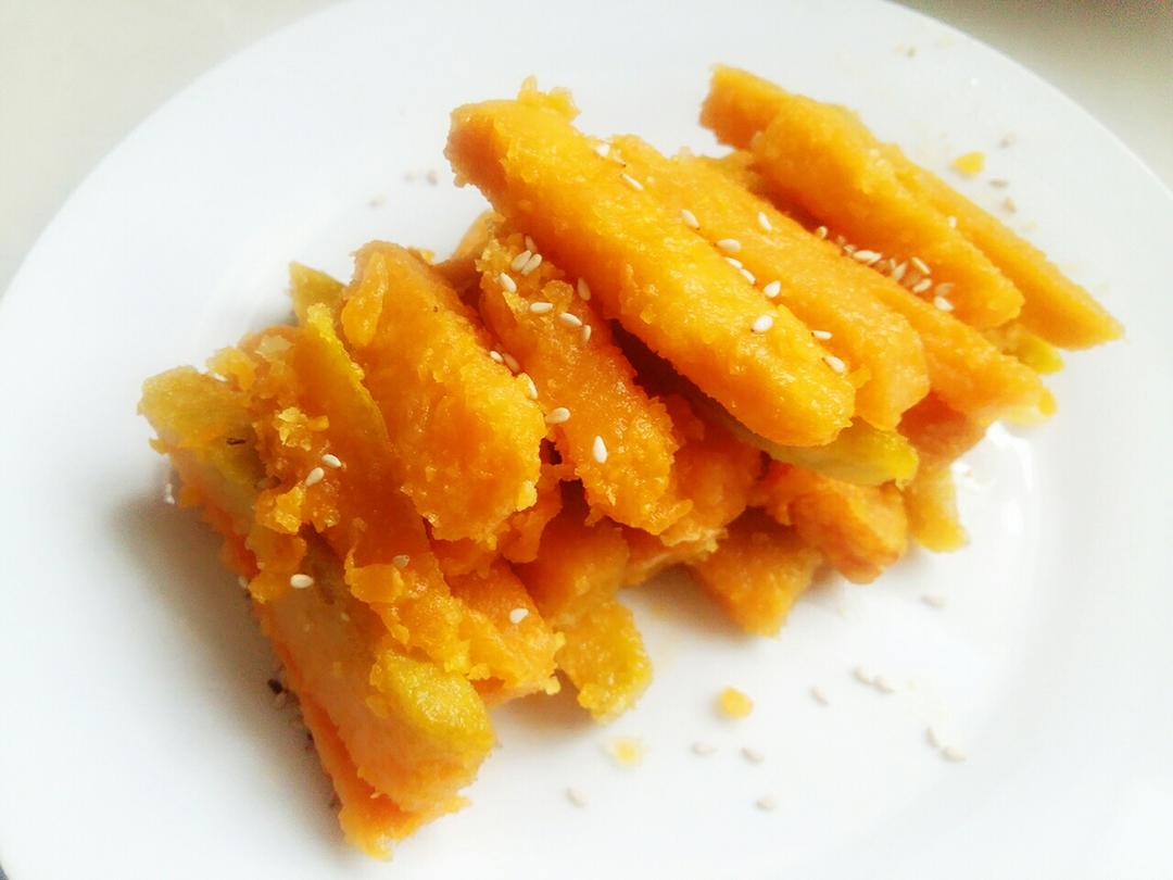 咸蛋黄焗南瓜的做法