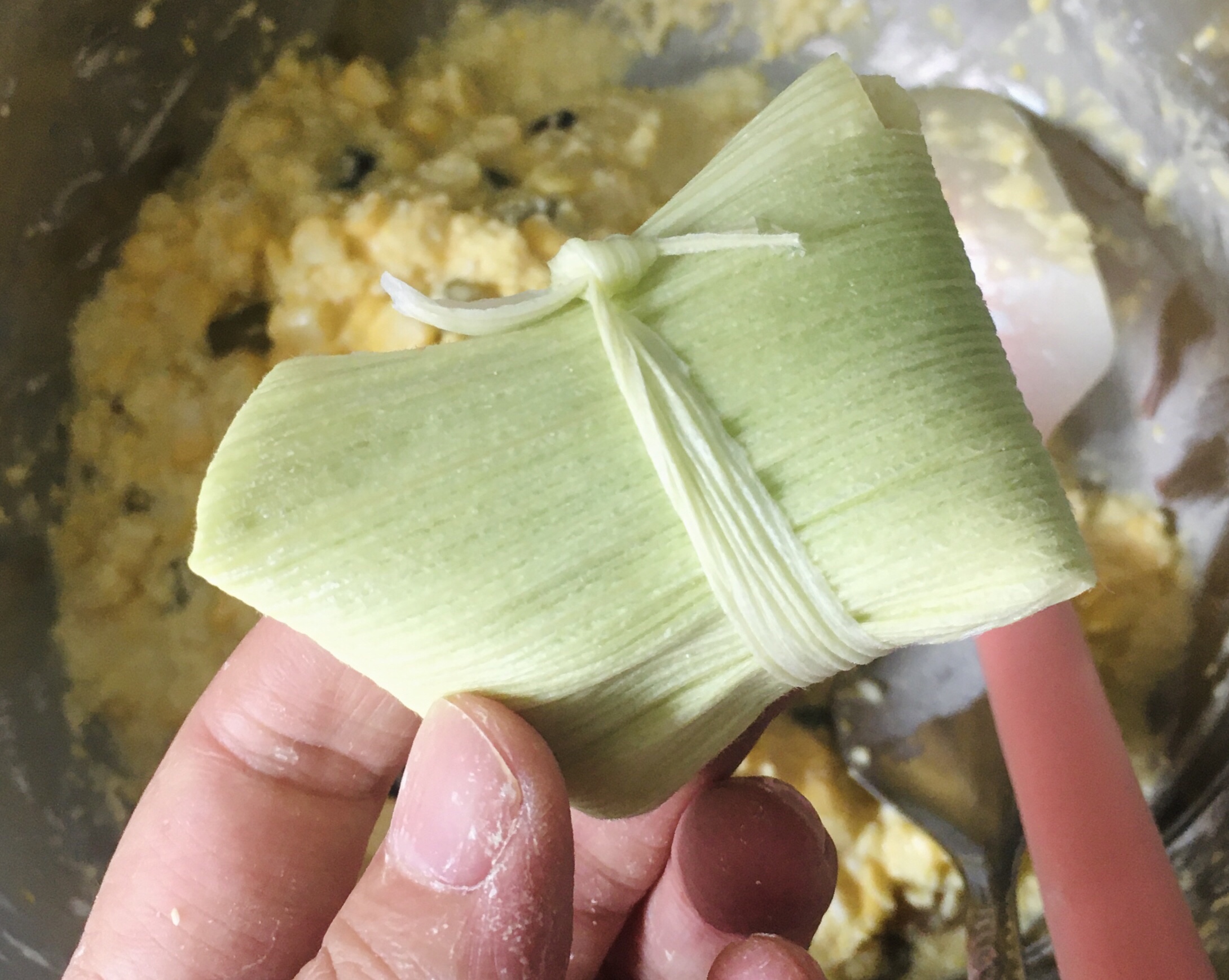 鲜玉米的花样吃法⋯⋯迷你版鲜玉米粽的做法 步骤20