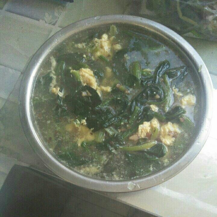 醇浓菠菜鸡蛋汤