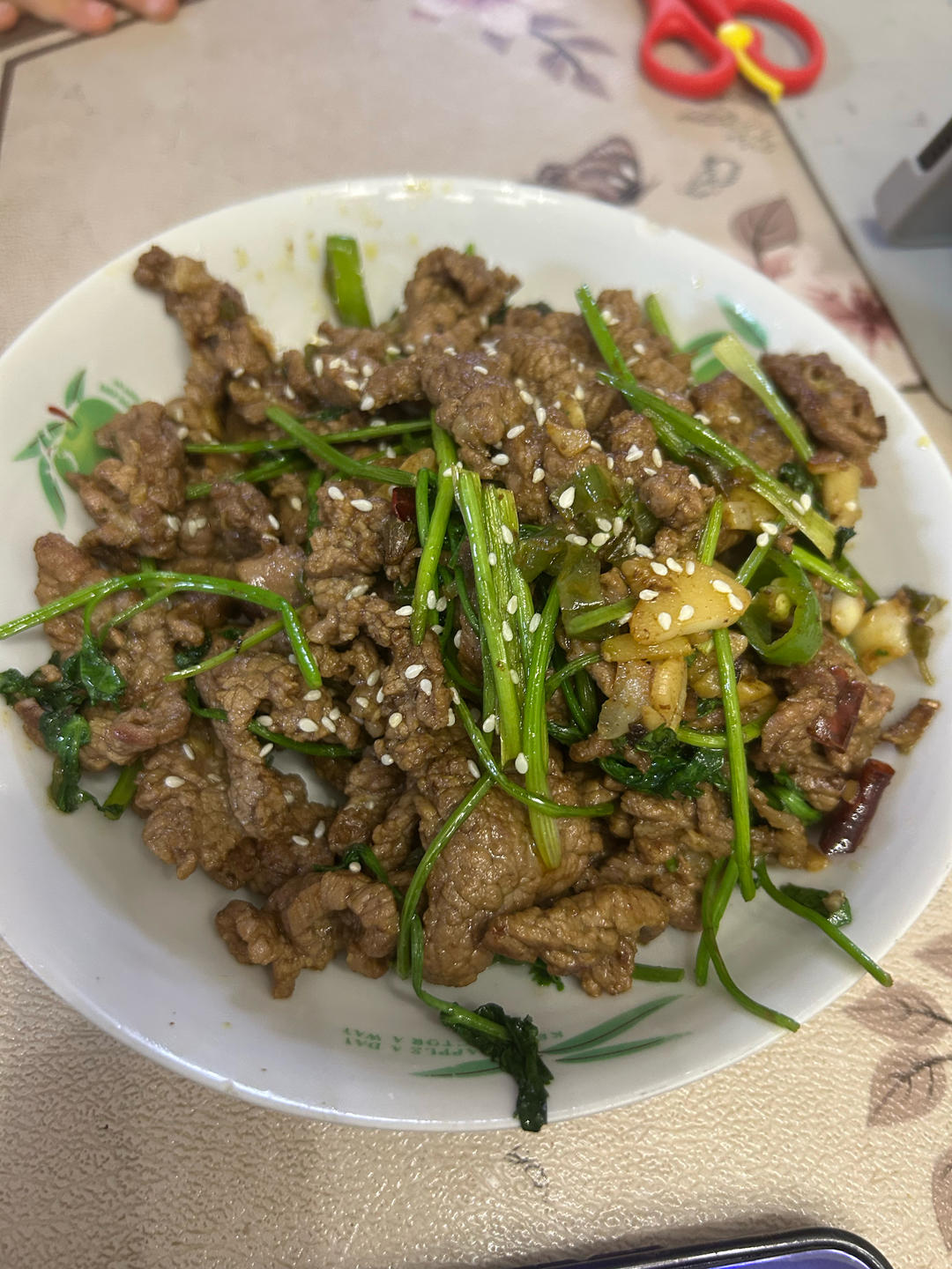 小炒牛肉