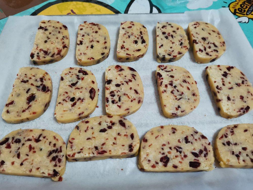 低糖少油版蔓越莓饼干