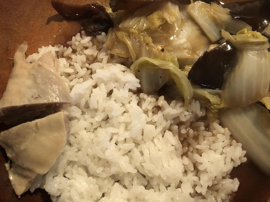 白菜炒木耳