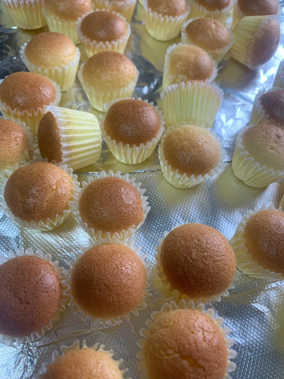 视频👶一口一个｜超可爱｜原味｜mini宝宝小蛋糕｜48连24连通用