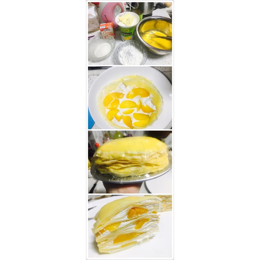 芒果千层蛋糕，100%成功告别煎皮无能