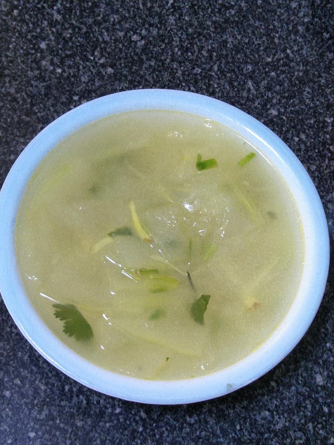 一穷二白冬瓜汤