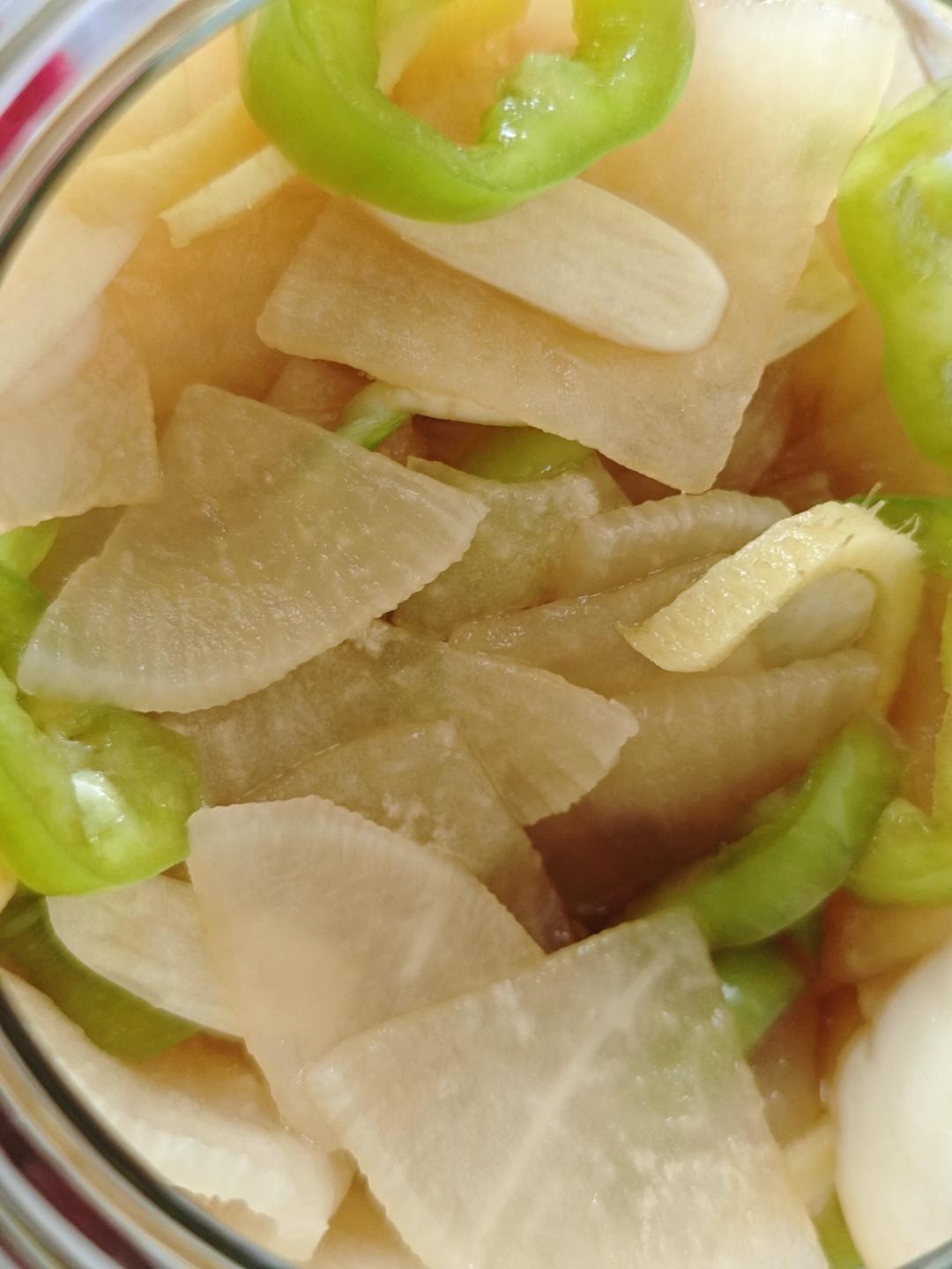 家常调料腌出秒杀市面一切咸菜的脆爽可口白萝卜