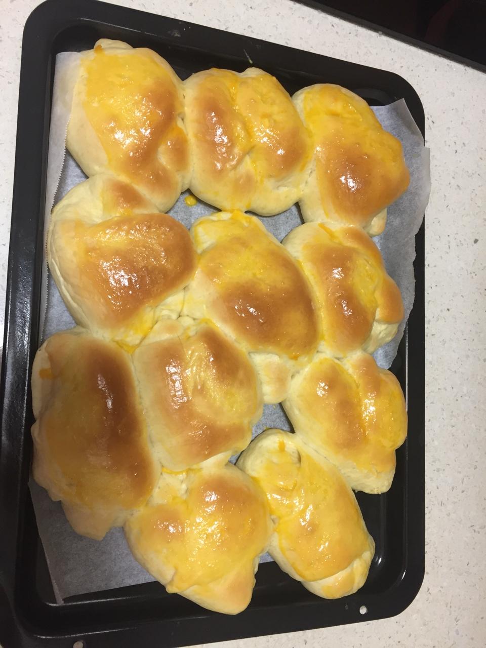 一次发酵拉丝牛奶面包（厨师机版）