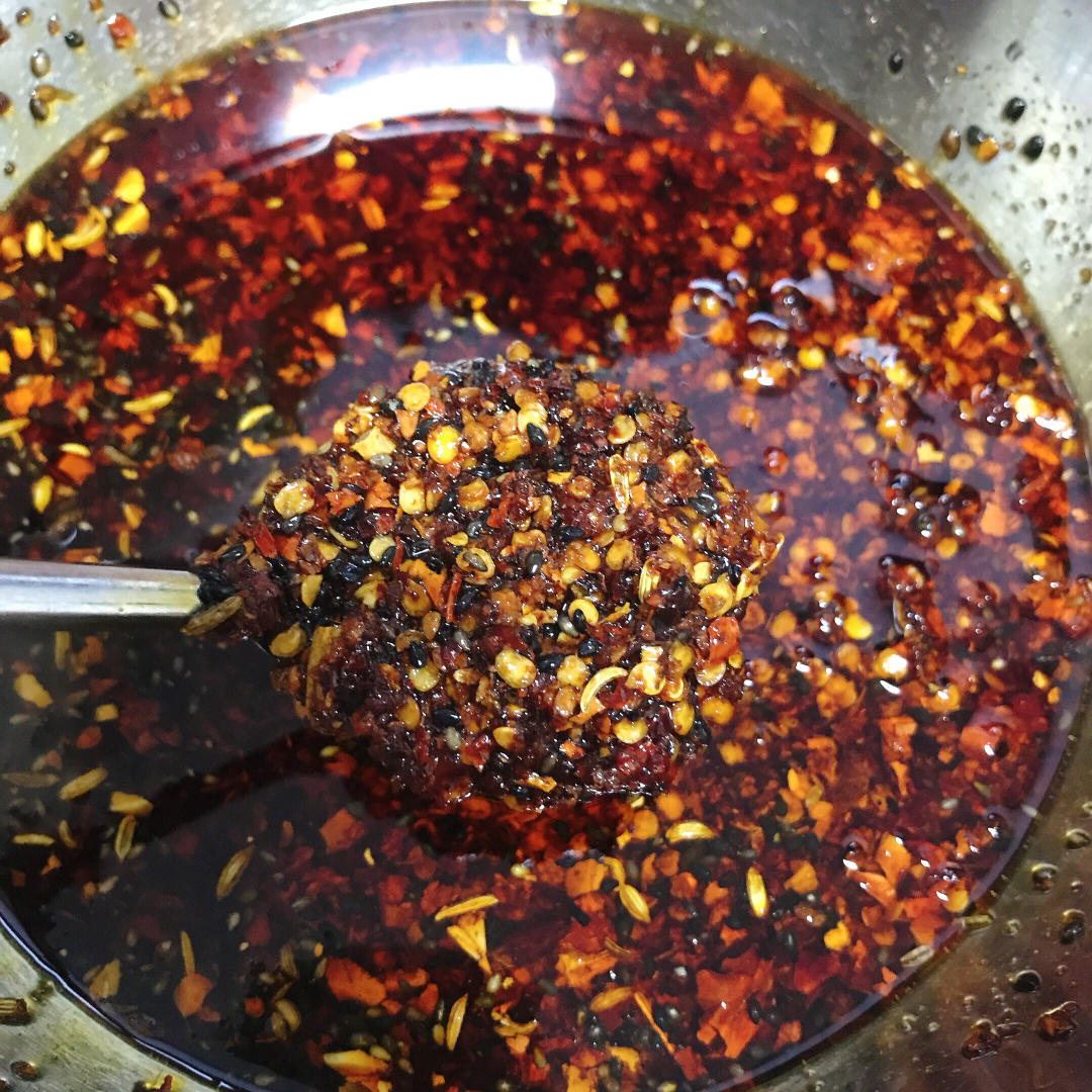 专门花钱去学的油泼辣子