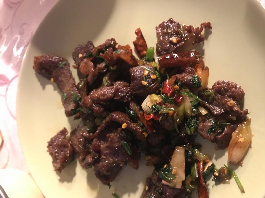 小炒牛肉