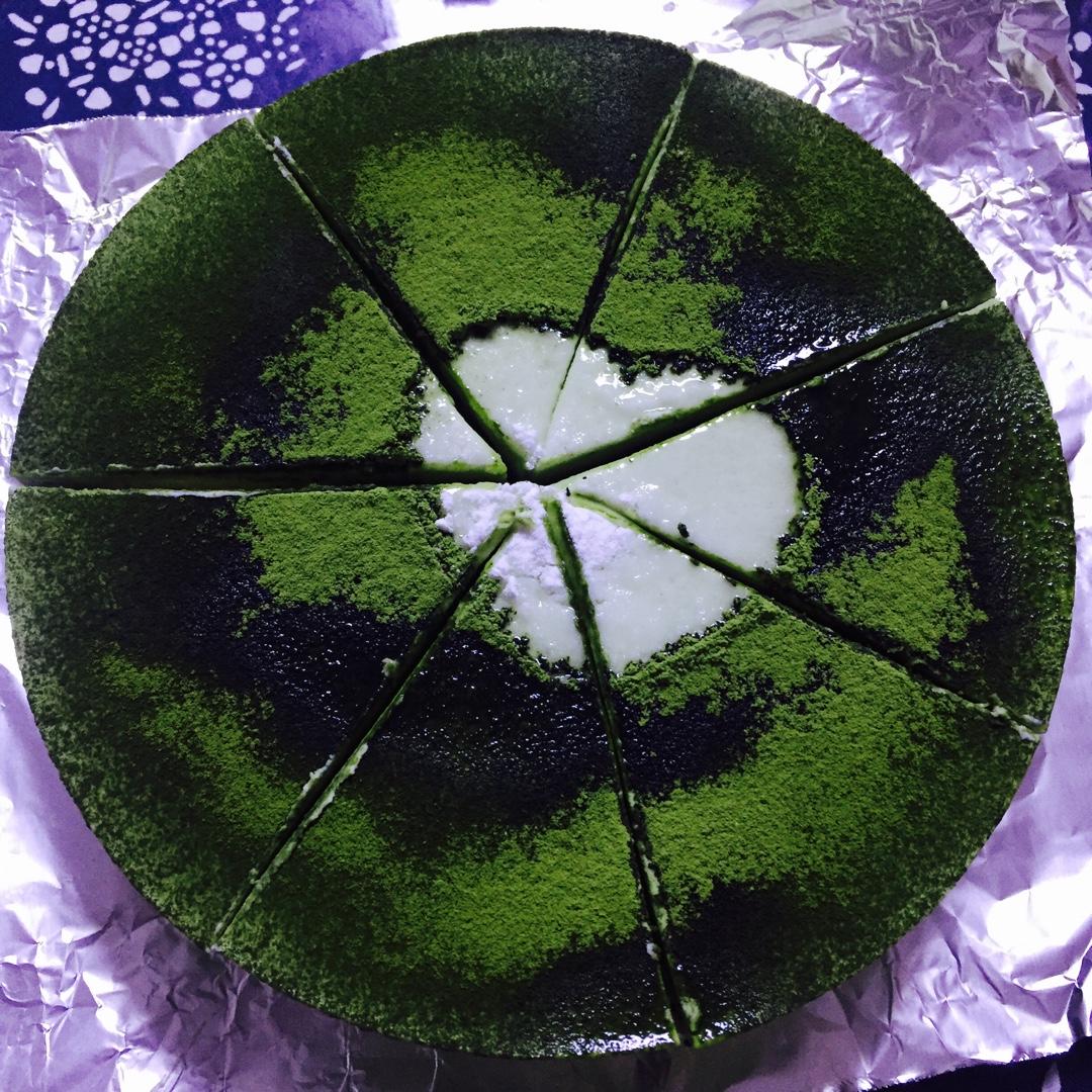 抹茶双享慕斯