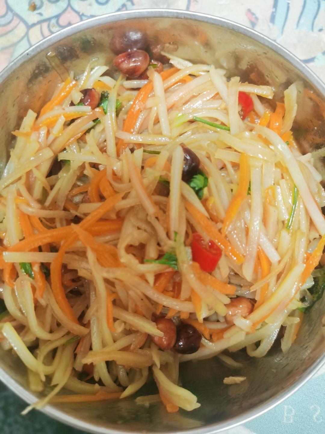 凉拌酸辣土豆丝
